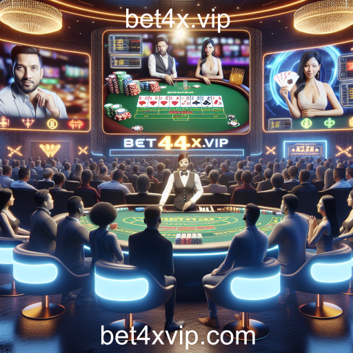 A Revolução dos Jogos ao Vivo no Bet4x.vip